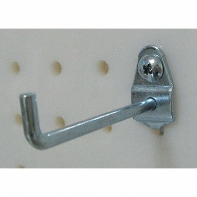 GRAINGER 5TPD1 G0563 Single Rod Pegboard Hook 3 in L PK10