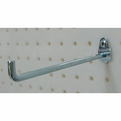 GRAINGER 5TPD4 G0566 Single Rod Pegboard Hook 6 in L PK10