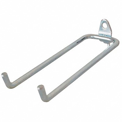 GRAINGER 5TPD6 G0568 Double Rod Pegboard Hook 3 in L PK10