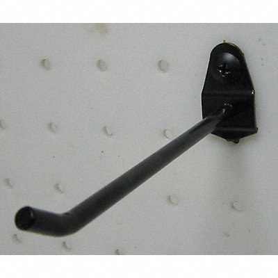 GRAINGER 5TPG2 G0564 Single Rod Pegboard Hook 4 1/2 in L PK10