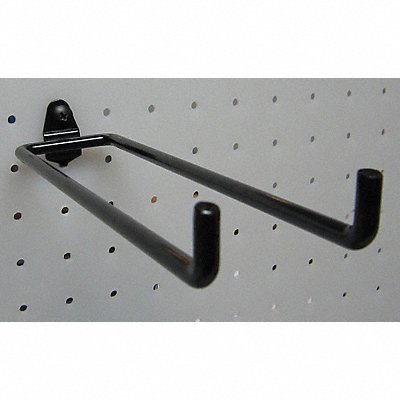 GRAINGER 5TPG8 G0570 Double Rod Pegboard Hook 8 1/2 in L PK5