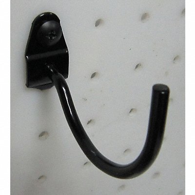 GRAINGER 5TPH7 G0579 Curved Pegboard Hook 2 1/4 in L PK10