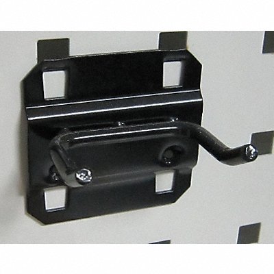 GRAINGER 5TPK7 Double Rod Pegboard Hook 1 1/2 in L PK5