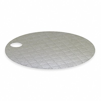 OIL-DRI L90501 Drum Top Absorb Pad Universal Grey PK25