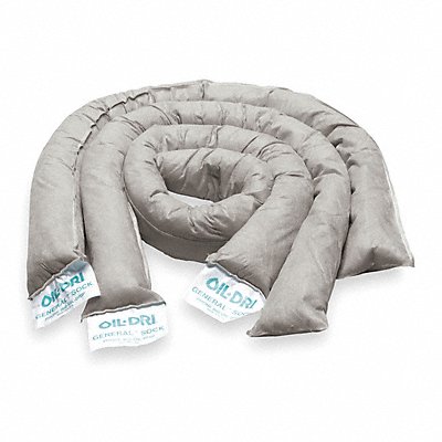OIL-DRI L90792 Absorbent Sock Universal 10 ft L PK4