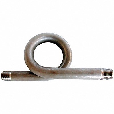 GRAINGER 5TUL5 Siphon 1000 psi 1/4 In NPT SS