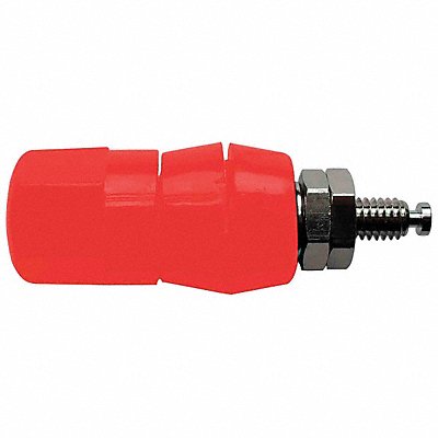 GRAINGER 5TWZ3 Binding Post 33VAC/70VDC Red