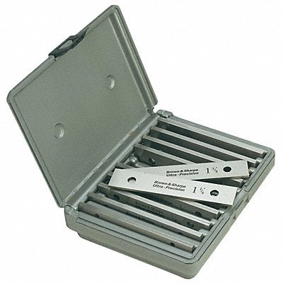 TESA BROWN  SHARPE 59992110 Parallel Set 10 Pr 1/2 to 1-5/8 In