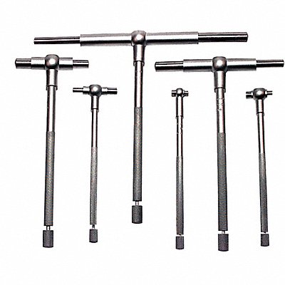TESA BROWN  SHARPE 59959120 Telescoping Gage Set 6 Pieces 5 Depth