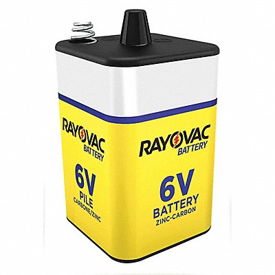RAYOVAC 945 Lantern Battery Carbon Zinc 6VDC Screw