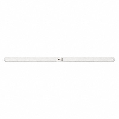 STARRETT 66719 Thickness Gage 0.019 In 1/2 x 12 In