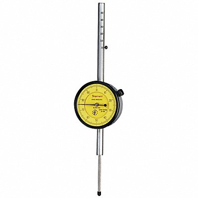STARRETT 252081J Dial Indicator 0 to 50mm 0-100