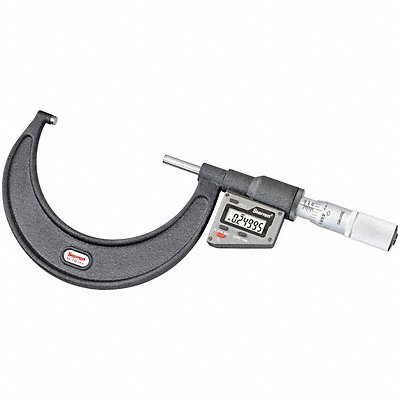 STARRETT 3732XFL4 Electronic Micrometer 3-4 In 0.00005 Res