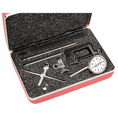 STARRETT 196A6Z Dial Indicator 0 to 0.200 In 0-100