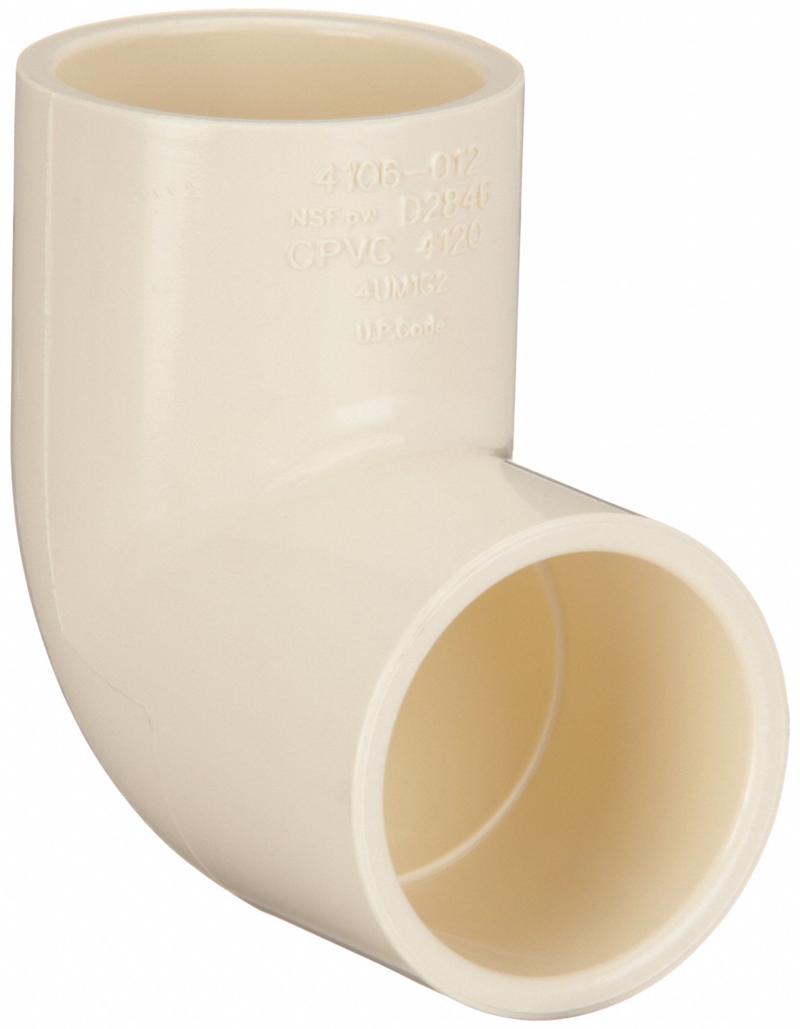 GRAINGER 4106015 90 Elbow CPVC 1 1/2 x 2 in SCH SDR 11