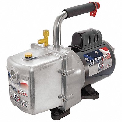 JB INDUSTRIES DV6E Refrig Evacuation Pump 6.0 cfm 6 ft.