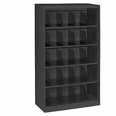 TENNSCO FS350BK Cabinet 36 x 63-1/2 x 17 In Black