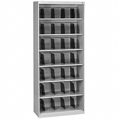 TENNSCO FS370LGY Cabinet 36 x 87 x 17 In Light Grey