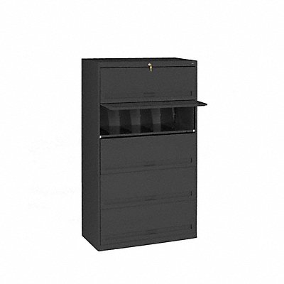 TENNSCO FS351LBK Cabinet 36 x 63-1/2 x 17 In Black