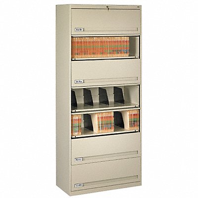 TENNSCO FS371LPY Cabinet 36 x 87 x 17 In Champ/Putty