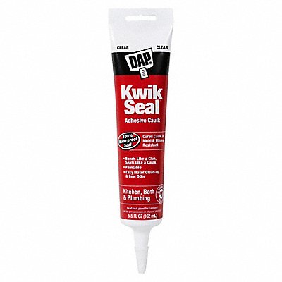 DAP 18008 D9107 Acrylic Latex Caulk Clear Kitchen  Bath