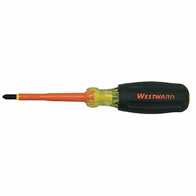 WESTWARD 5UFX0 Insulated Phillips Screwdriver #3