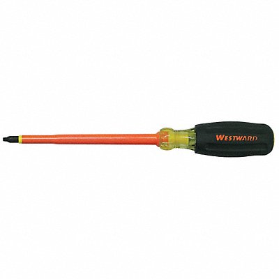 WESTWARD 5UFX3 Insulated Square Screwdriver #3