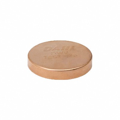 STREAMLINE W07634 DWV Test Cap Wrot Copper 1/2 Tube CxC