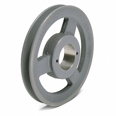 GRAINGER AK69 V-Belt Pulley Detachable 1 Groove 6.75 OD