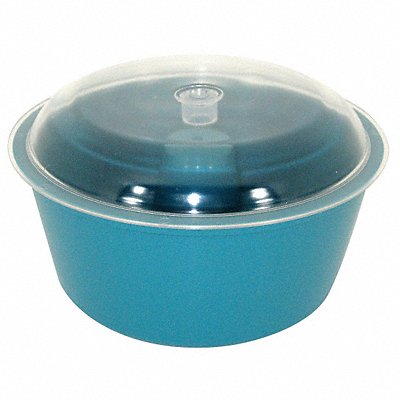 RAYTECH 23005 Vibratory Tumbler Bowl and Lid 8In Dia