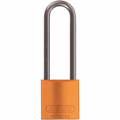 ABUS 72HB4075KDOrange Lockout Padlock KD MK Orange 1-1/2 H
