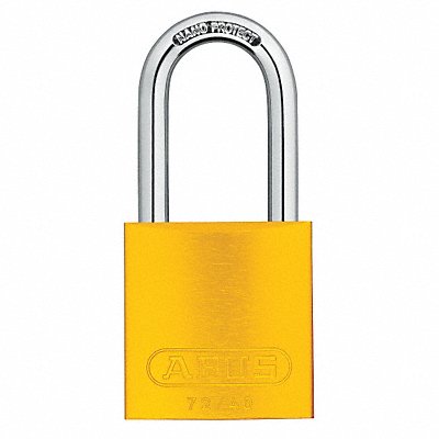 ABUS 72HB4040KAYellow Lockout Padlock KA Yellow 1-1/2 H