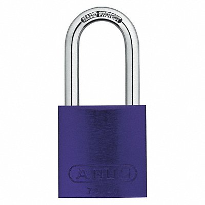 ABUS 72HB4040KAx6Purple Lockout Padlock KA Purple 1-1/2 H PK6