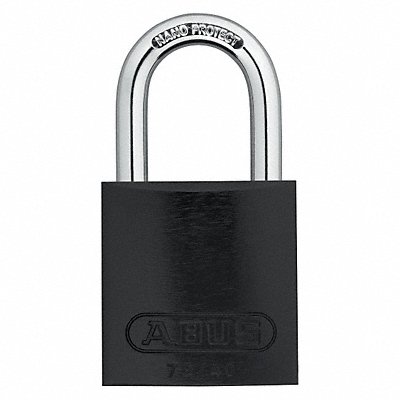 ABUS 7240KDBlack Lockout Padlock KD Black 1-1/2 H
