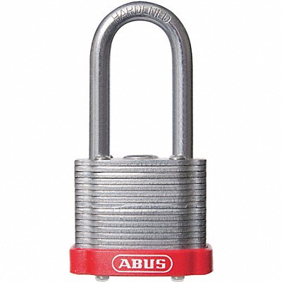 ABUS 41HB40KDRed Lockout Padlock KD MK Red 1-3/8 H