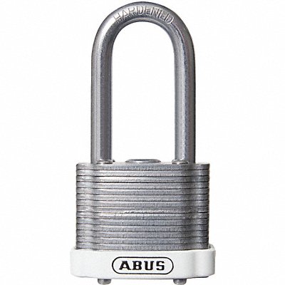 ABUS 41HB40KAWhite Lockout Padlock KA White 1-3/8 H
