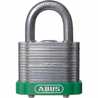 ABUS 4140KDGreen Lockout Padlock KD MK Green 1-3/8 H