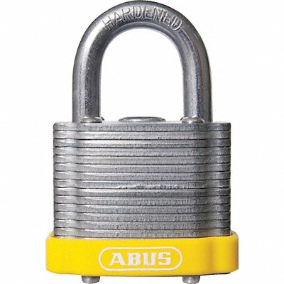 ABUS 4140KDYellow Lockout Padlock KD MK Yellow 1-3/8 H
