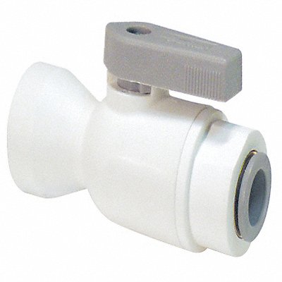 PARKER LFPP4VFC6 Manual 2-Way Ball Valve Push Polypropylene