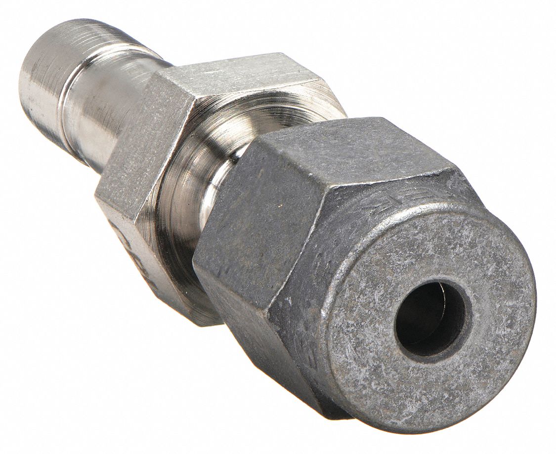 PARKER 68T2HFSS Tube End Adaptor SS CPIxM 3/8Inx1/2In