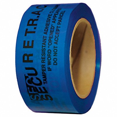 NOVAVISION PST2B61A180 Tamper Evident Tape Blue 2Inx180Ft