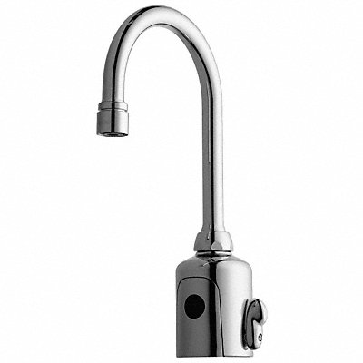 CHICAGO FAUCETS WWG116123AB1T Gooseneck Chrome Chicago Faucets 0.5gpm