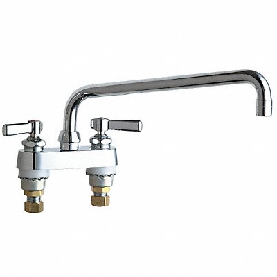 CHICAGO FAUCETS 895L12ABCP Low Arc Chrome Chicago Faucets 895
