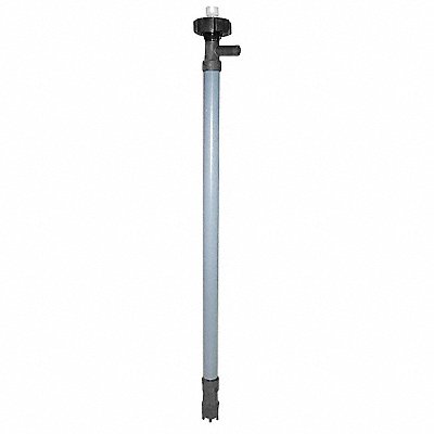 DAYTON 5UWF4 Drum Pump Tube 35-1/2 L CPVC 3/4 I.D.