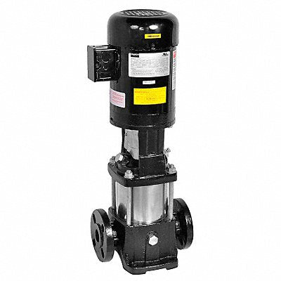 DAYTON 5UWJ8 Pump 1-1/2 HP 208-240/480V 3 Ph 8 Stage