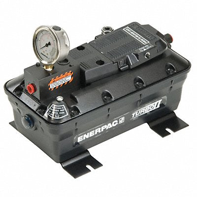 ENERPAC PACG3002SB Pump Air/Hyd 5000 PSI 0.65 Gal w/Gauge