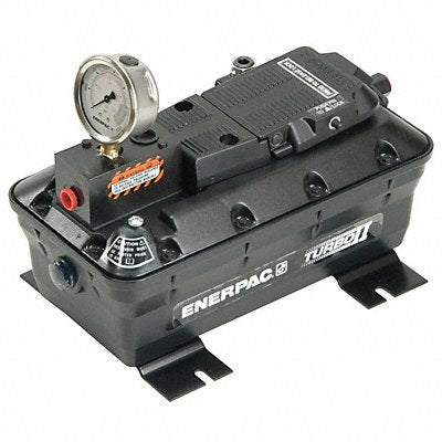 ENERPAC PACG5002SB Pump Air/Hyd 5000 PSI 0.65 Gal w/Gauge