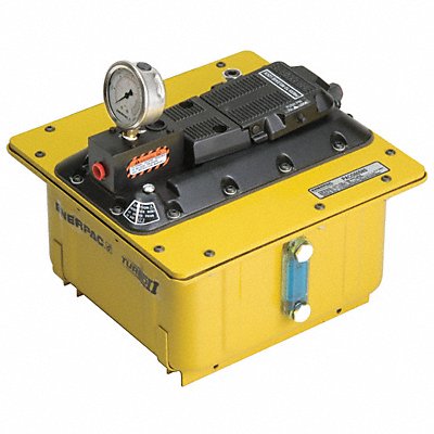 ENERPAC PACG50S8S Pump Air/Hyd 5000 PSI 2 Gal w/Gauge