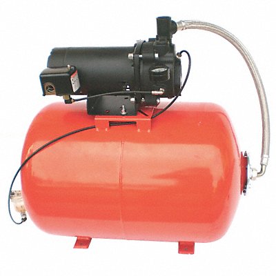 DAYTON 5UXL0 Jet Pump System 1/2 HP 30.0 gal tank