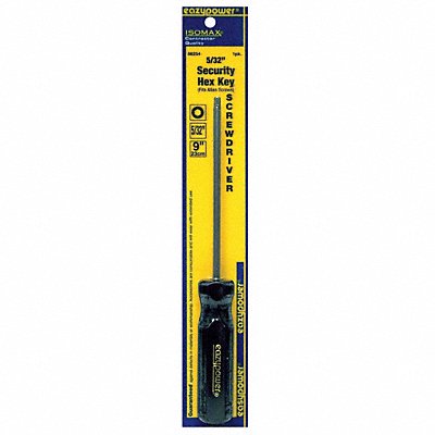 EAZYPOWER 86254 Tamperproof Hex Screwdriver 5/32 in